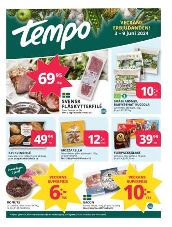 Tempo reklamblad - 3/6 2024 - 9/6 2024.