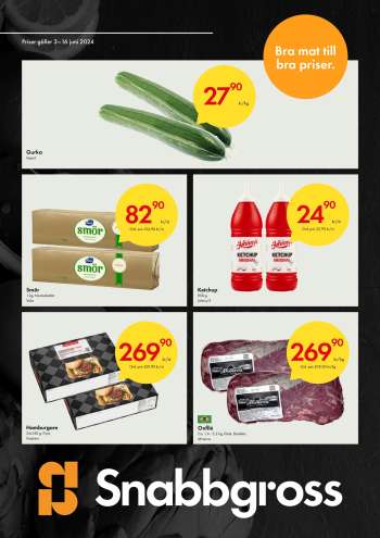 Axfood Snabbgross reklamblad - 3/6 2024 - 16/6 2024.