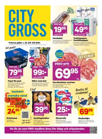 City Gross reklamblad - 3/6 2024 - 9/6 2024.