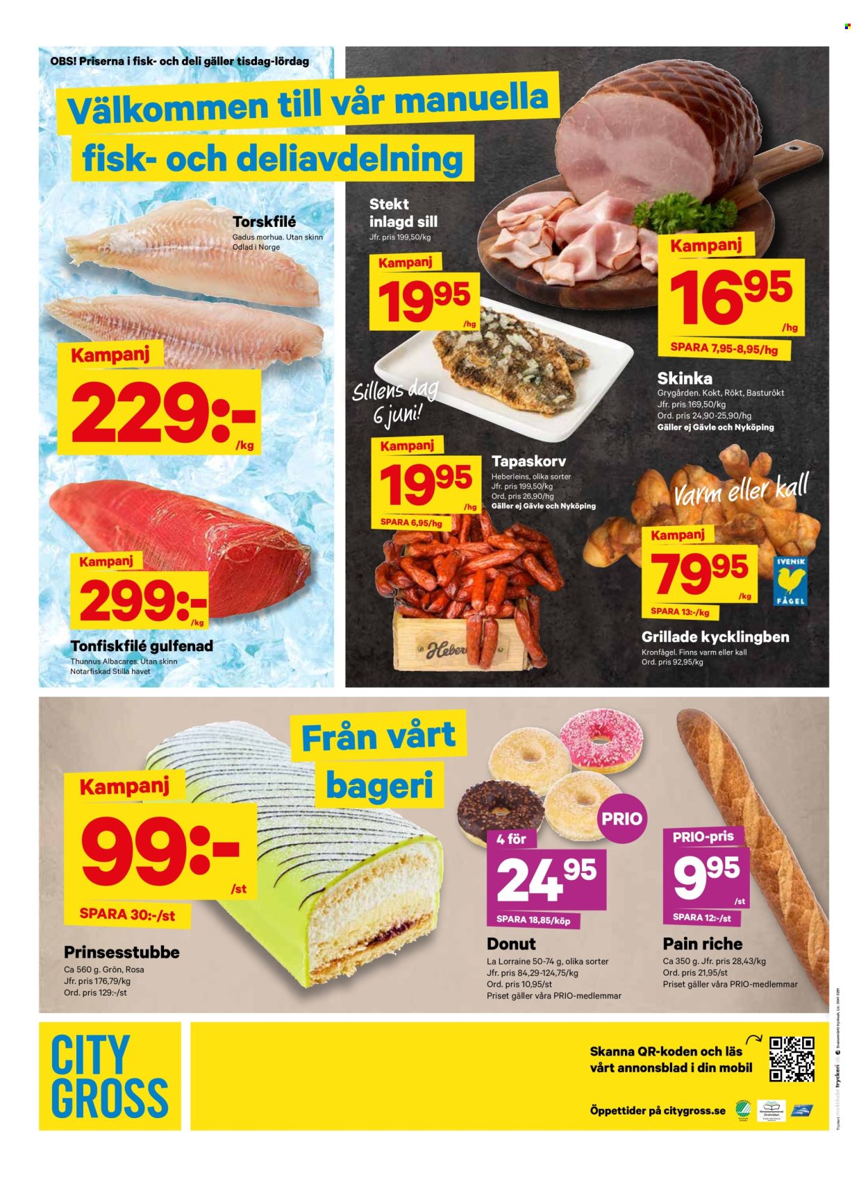 City Gross reklamblad - 3/6 2024 - 9/6 2024. Sida 8