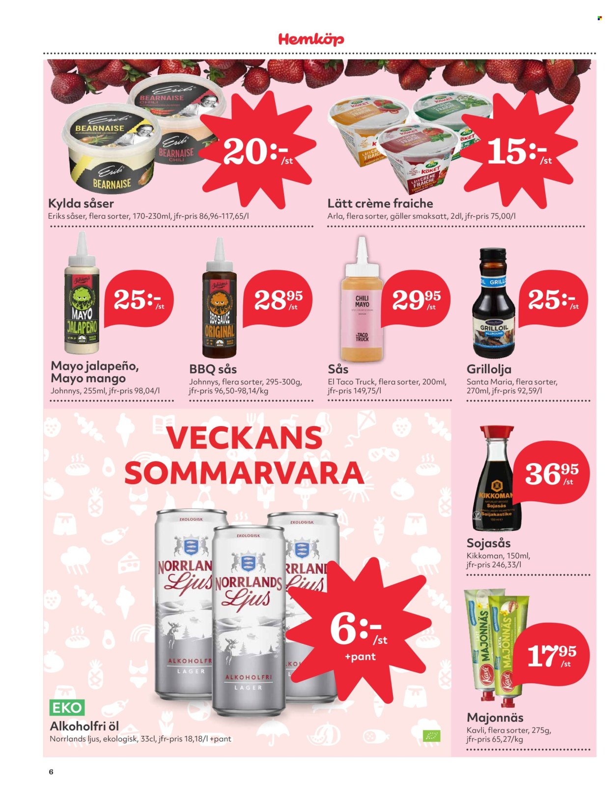 Hemköp reklamblad - 10/6 2024 - 16/6 2024. Sida 6