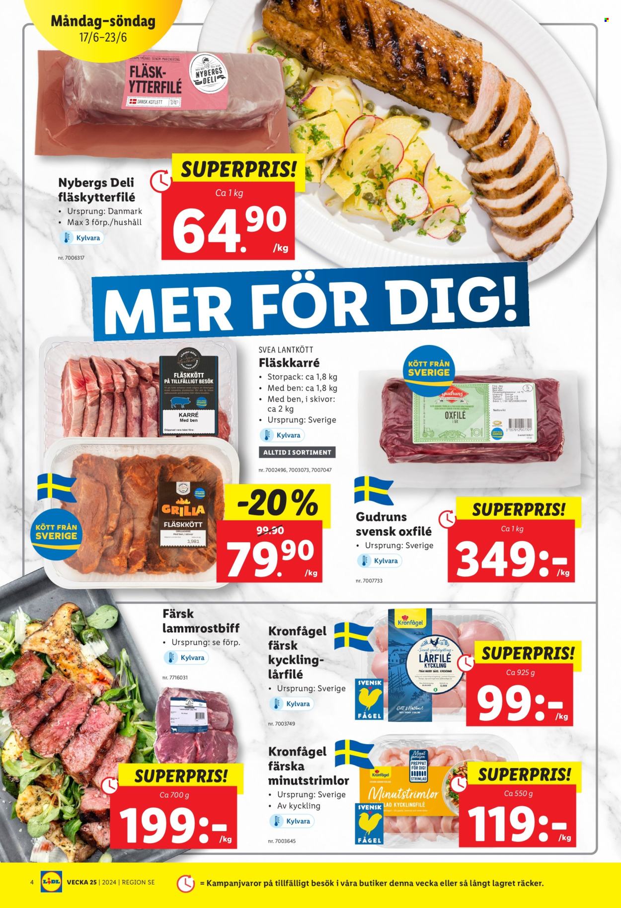Lidl reklamblad - 17/6 2024 - 23/6 2024. Sida 4