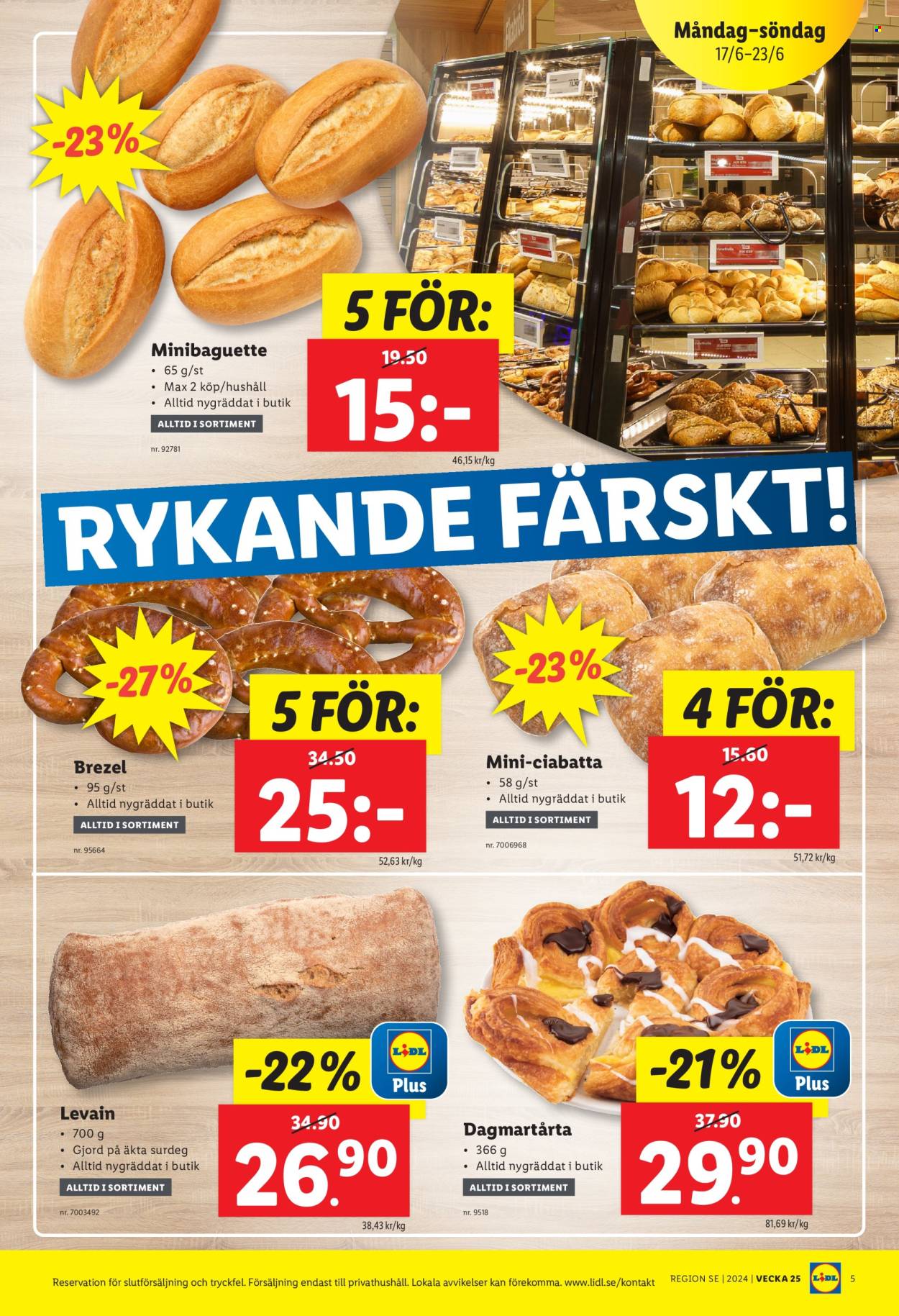 Lidl reklamblad - 17/6 2024 - 23/6 2024. Sida 5