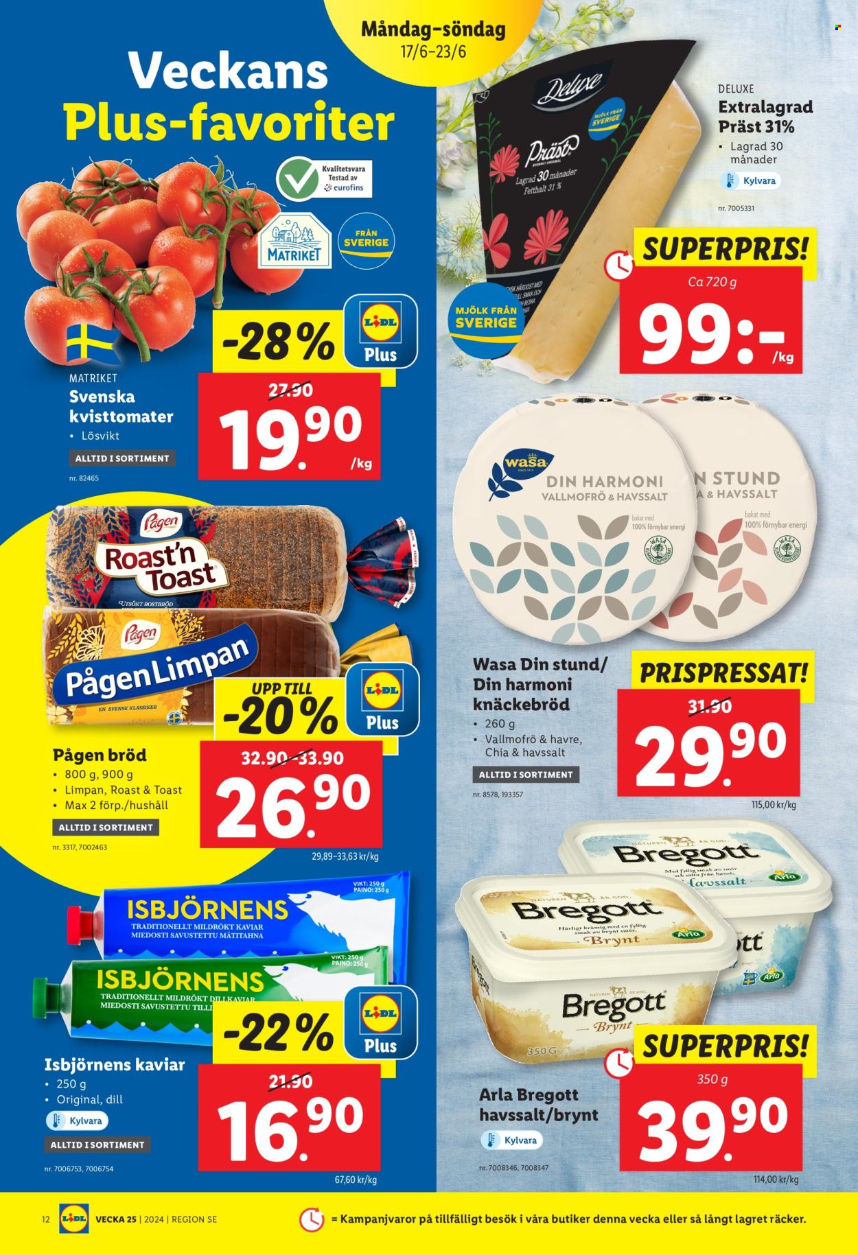 Lidl reklamblad - 17/6 2024 - 23/6 2024. Sida 12
