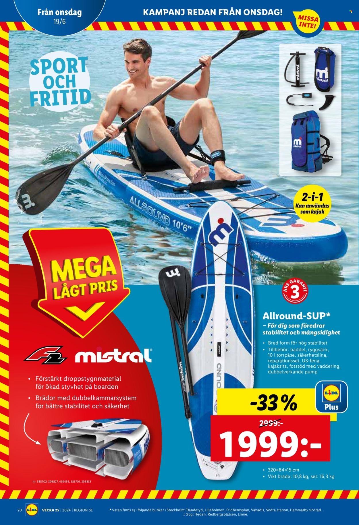 Lidl reklamblad - 17/6 2024 - 23/6 2024. Sida 20