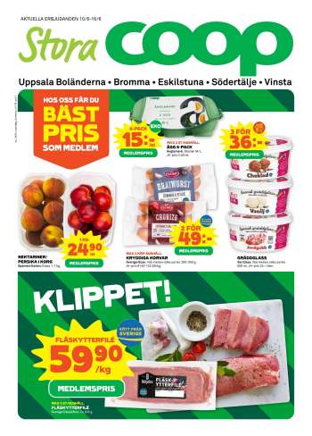 Stora Coop reklamblad - 10/6 2024 - 16/6 2024.