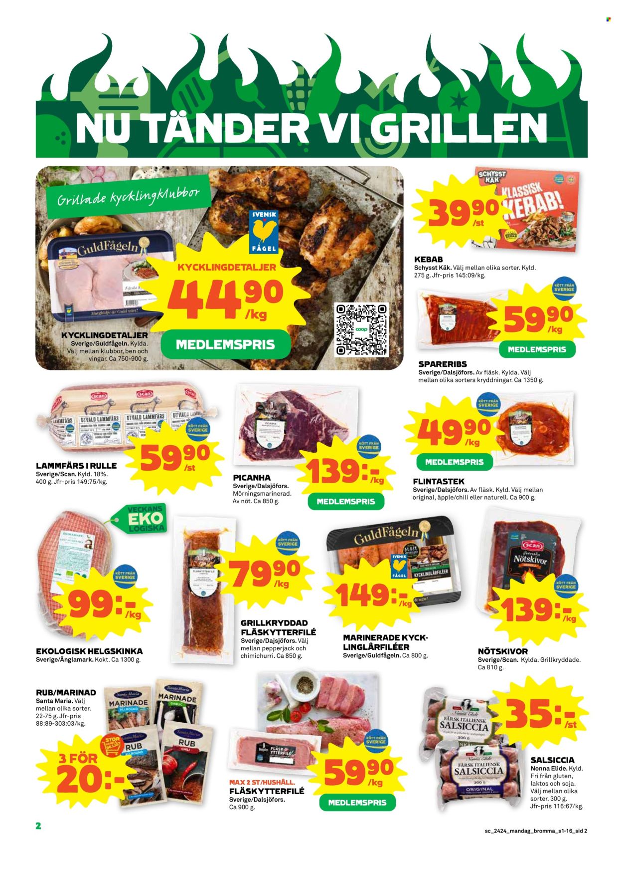 Stora Coop reklamblad - 10/6 2024 - 16/6 2024. Sida 2