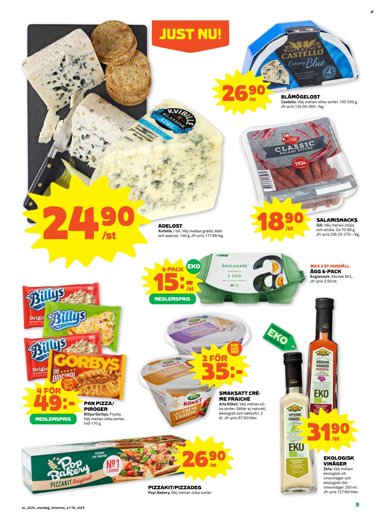 Stora Coop reklamblad - 10/6 2024 - 16/6 2024. Sida 9