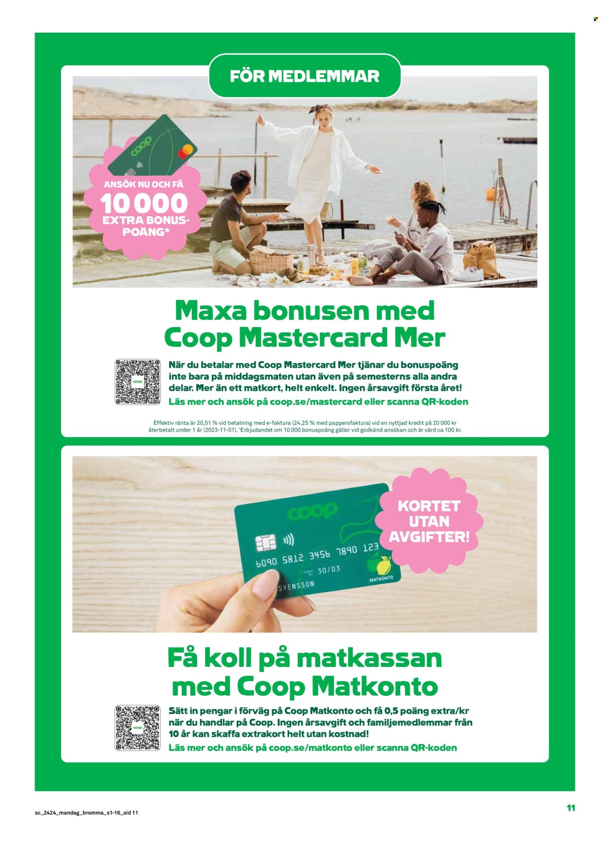 Stora Coop reklamblad - 10/6 2024 - 16/6 2024. Sida 11
