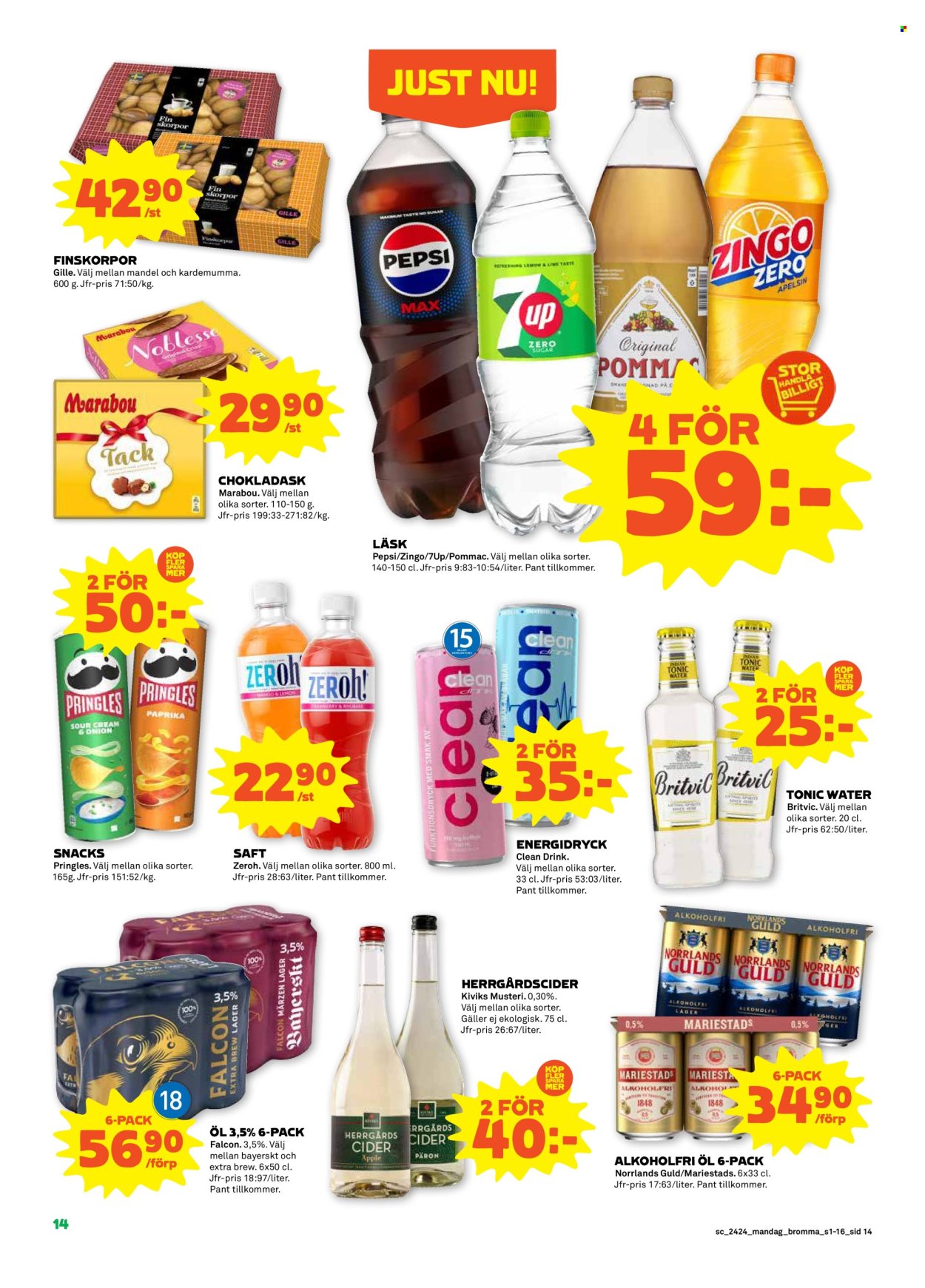 Stora Coop reklamblad - 10/6 2024 - 16/6 2024. Sida 14
