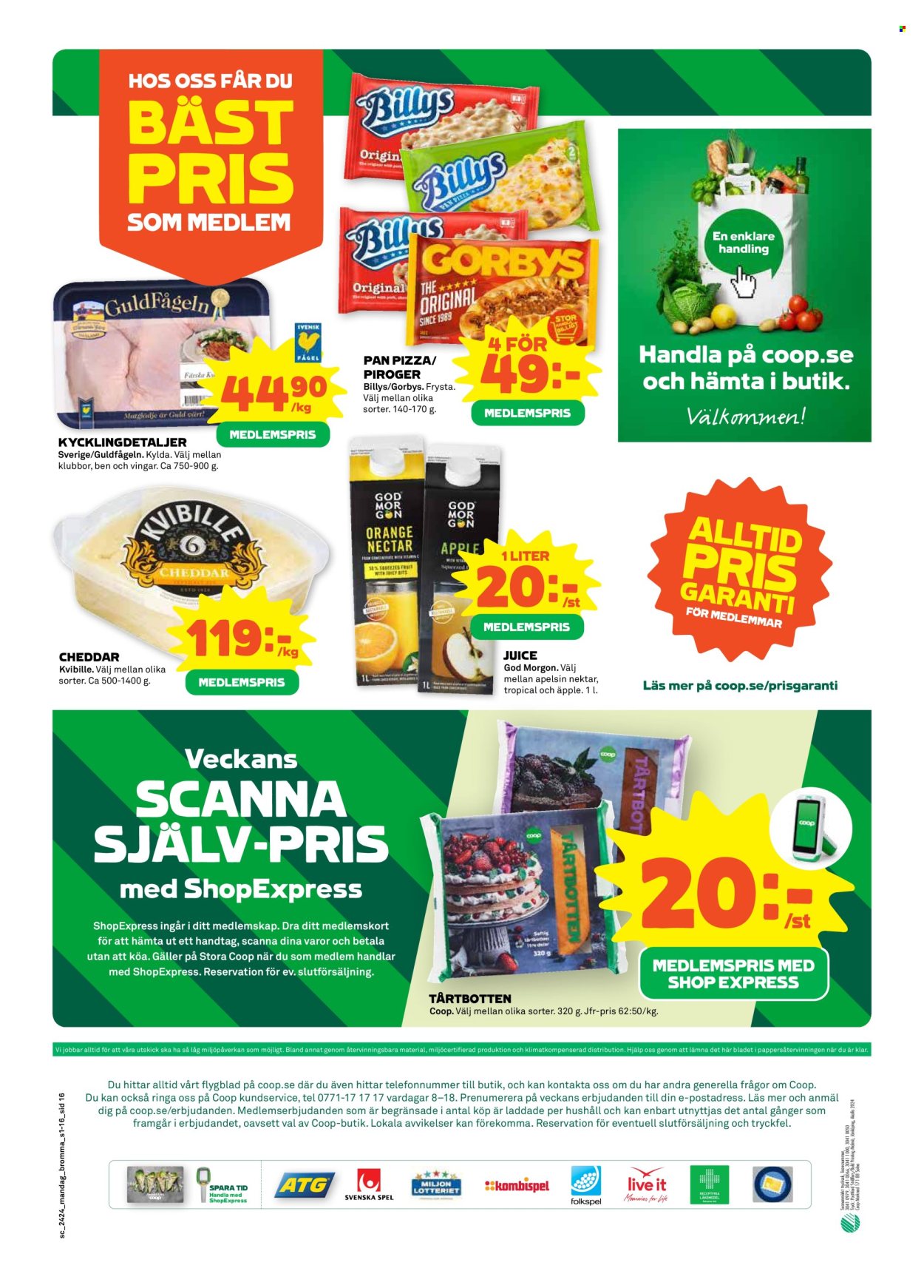 Stora Coop reklamblad - 10/6 2024 - 16/6 2024. Sida 16