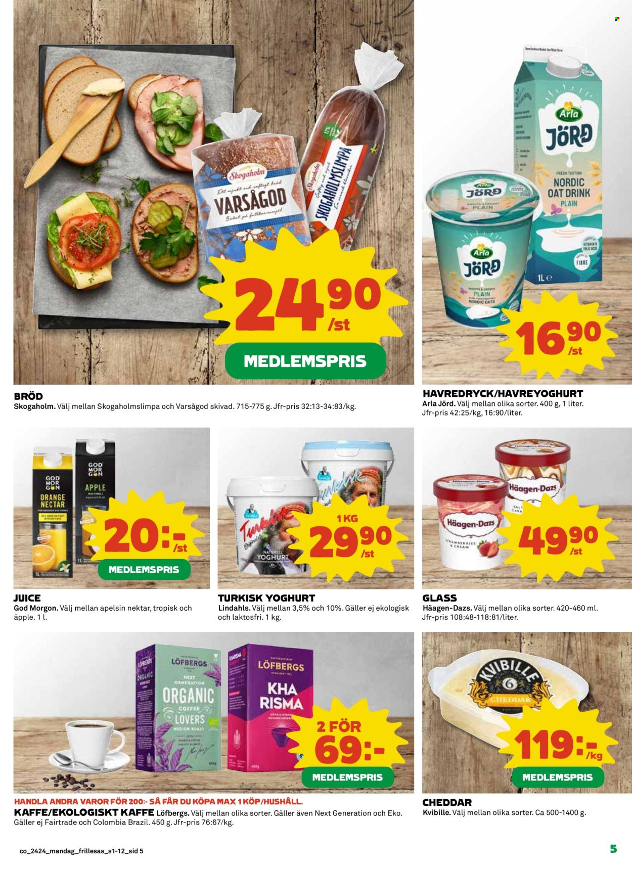 Coop Konsum reklamblad - 10/6 2024 - 16/6 2024. Sida 5