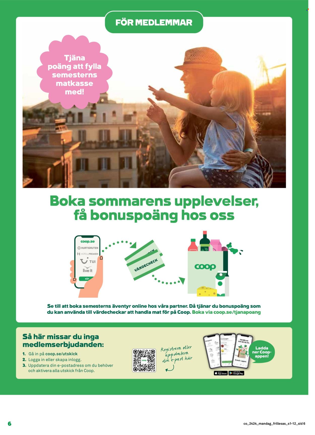 Coop Konsum reklamblad - 10/6 2024 - 16/6 2024. Sida 6