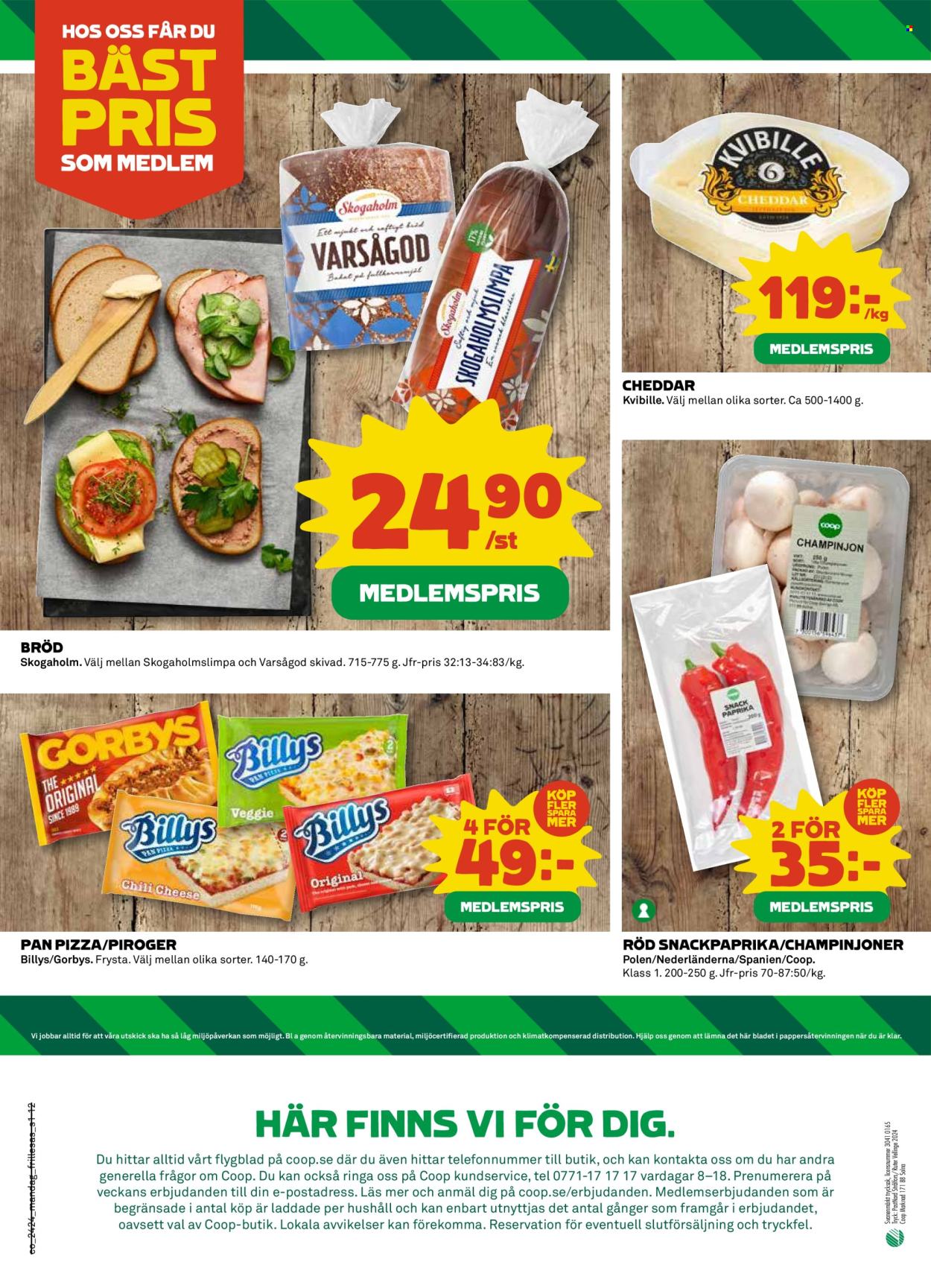 Coop Konsum reklamblad - 10/6 2024 - 16/6 2024. Sida 12