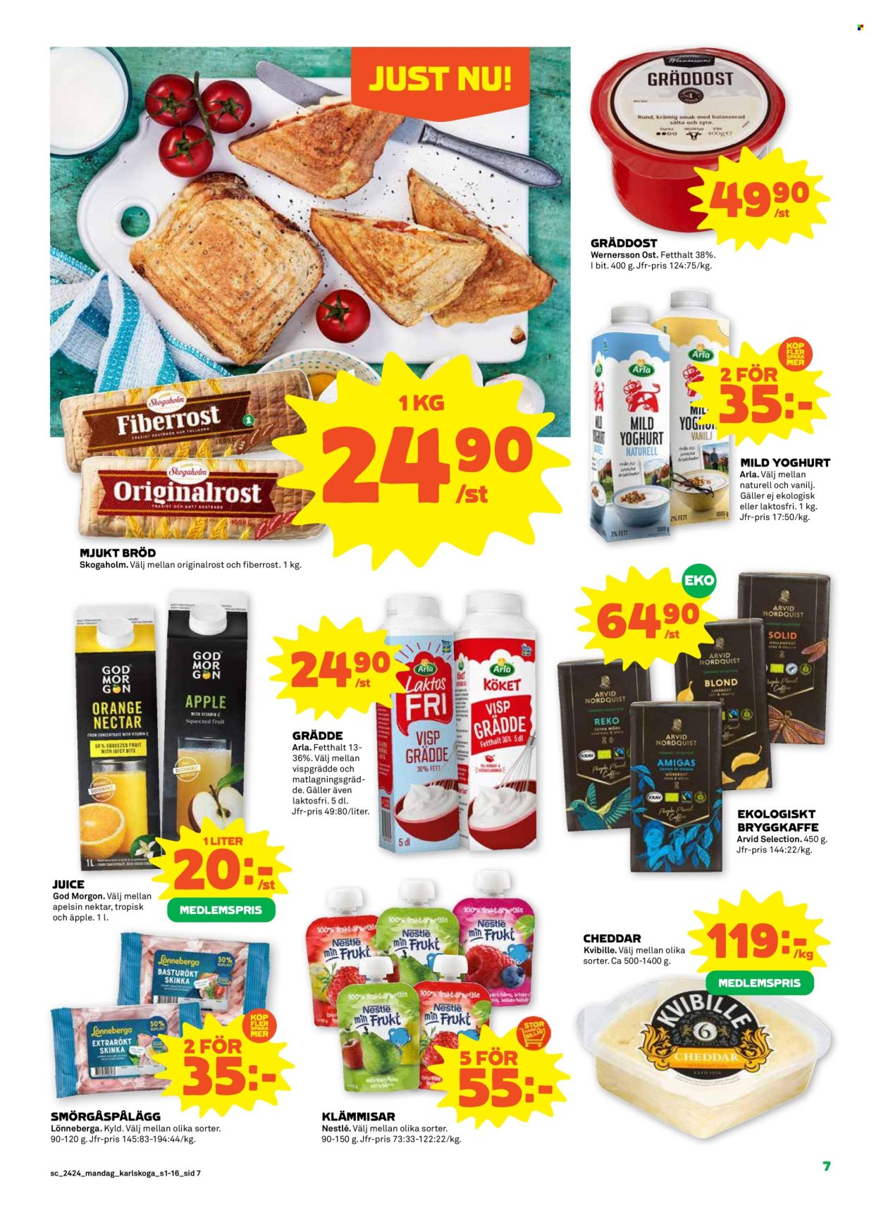 Coop Forum reklamblad - 10/6 2024 - 16/6 2024. Sida 7