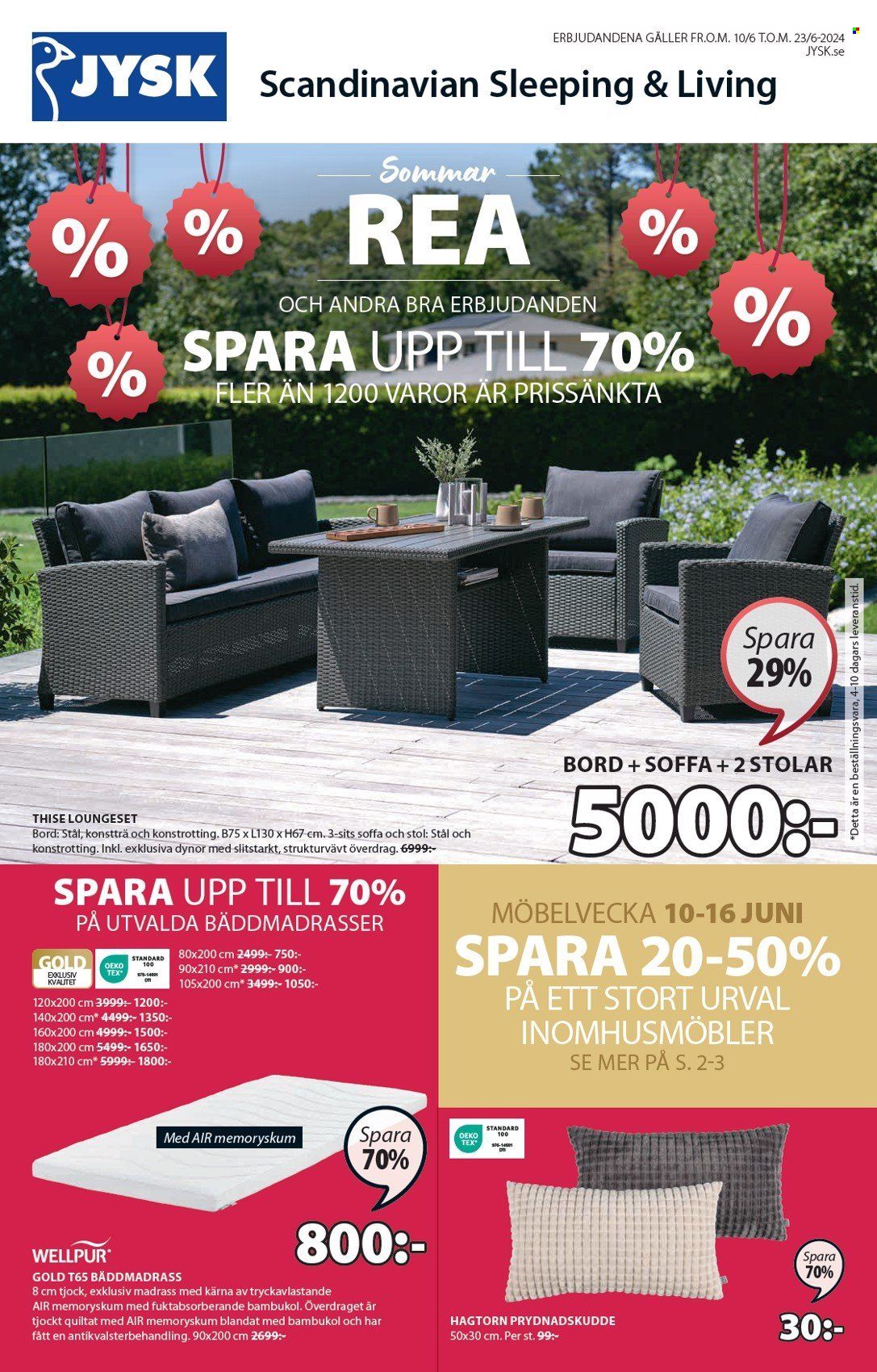 JYSK reklamblad - 10/6 2024 - 23/6 2024. Sida 2