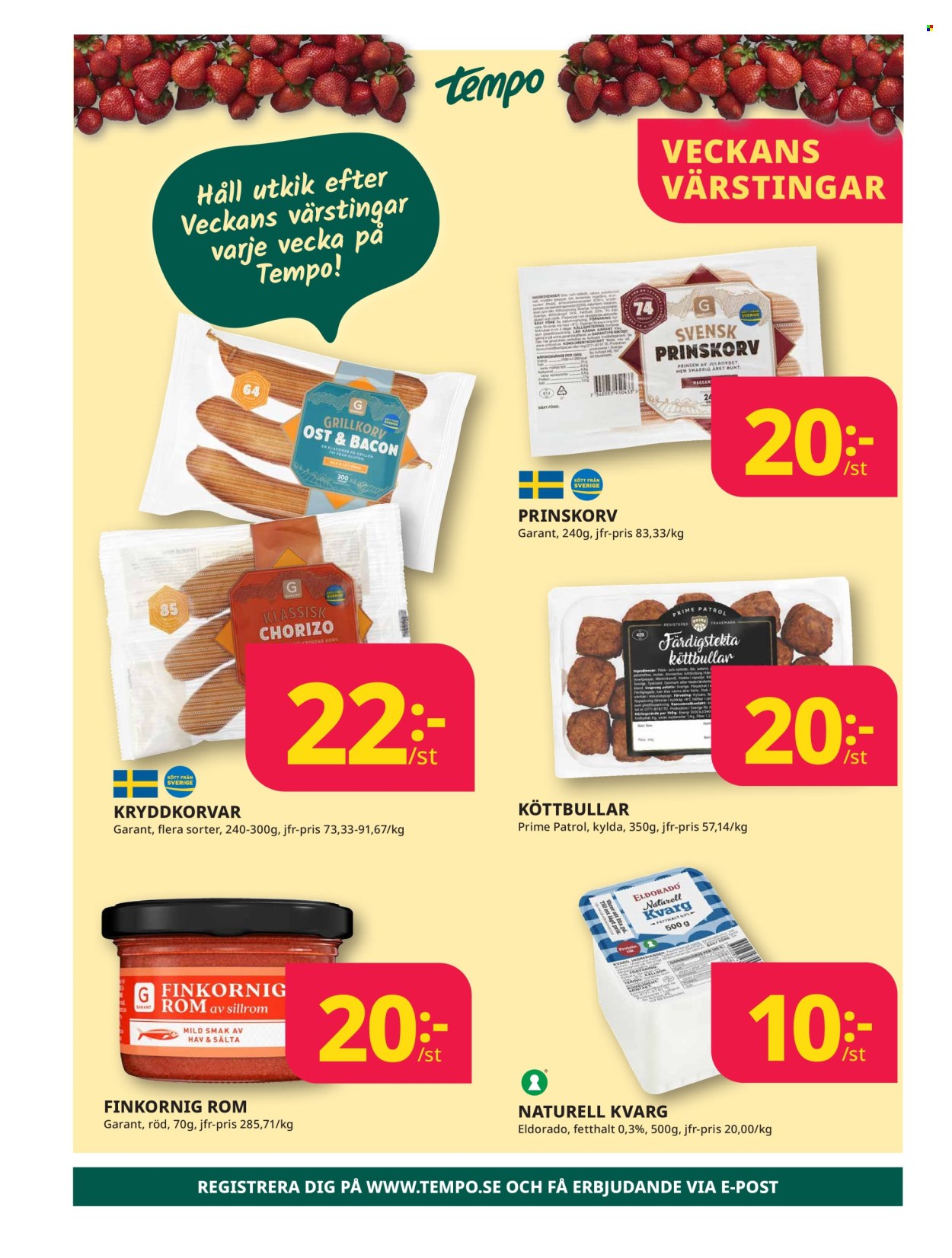 Tempo reklamblad - 10/6 2024 - 16/6 2024. Sida 4