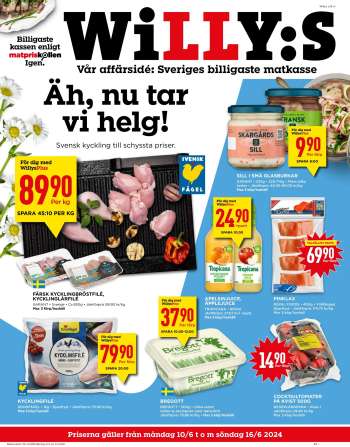 Willys reklamblad - 10/6 2024 - 16/6 2024.