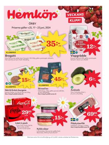 Hemköp reklamblad - 17/6 2024 - 23/6 2024.