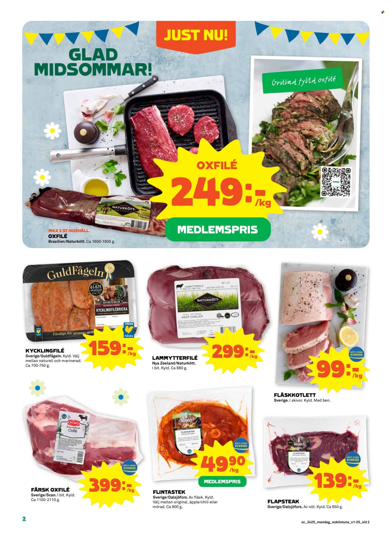 Stora Coop reklamblad - 17/6 2024 - 23/6 2024. Sida 2