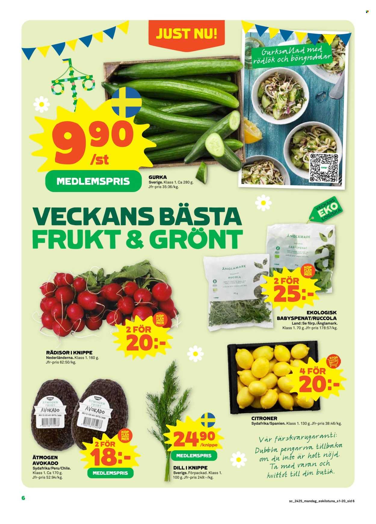 Stora Coop reklamblad - 17/6 2024 - 23/6 2024. Sida 6