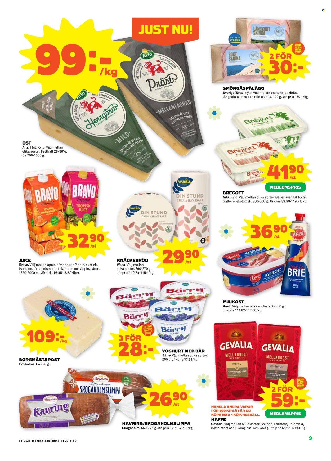 Stora Coop reklamblad - 17/6 2024 - 23/6 2024. Sida 9
