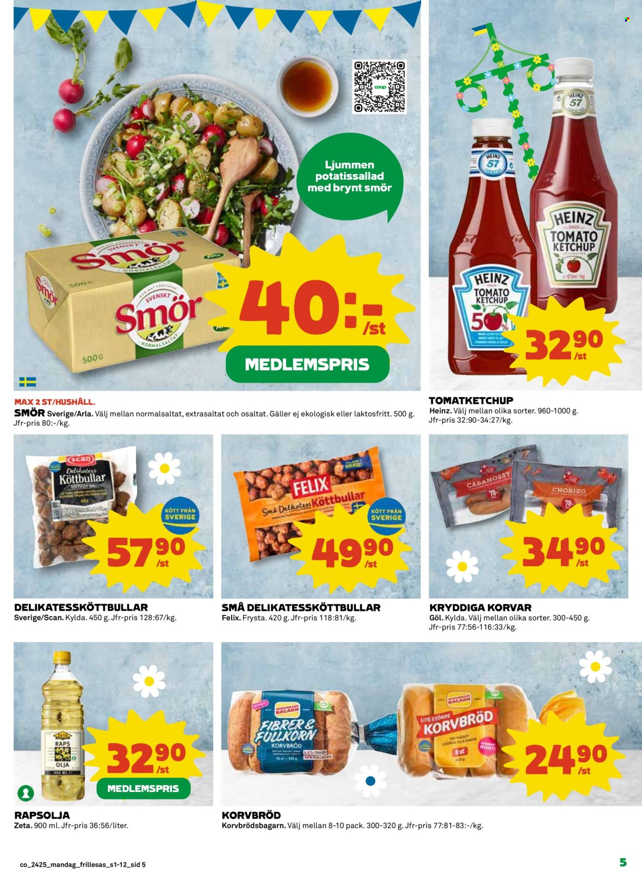 Coop Konsum reklamblad - 17/6 2024 - 23/6 2024. Sida 5