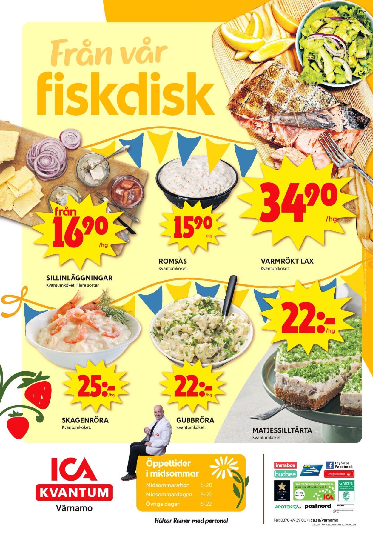 ICA reklamblad - 17/6 2024 - 23/6 2024. Sida 16