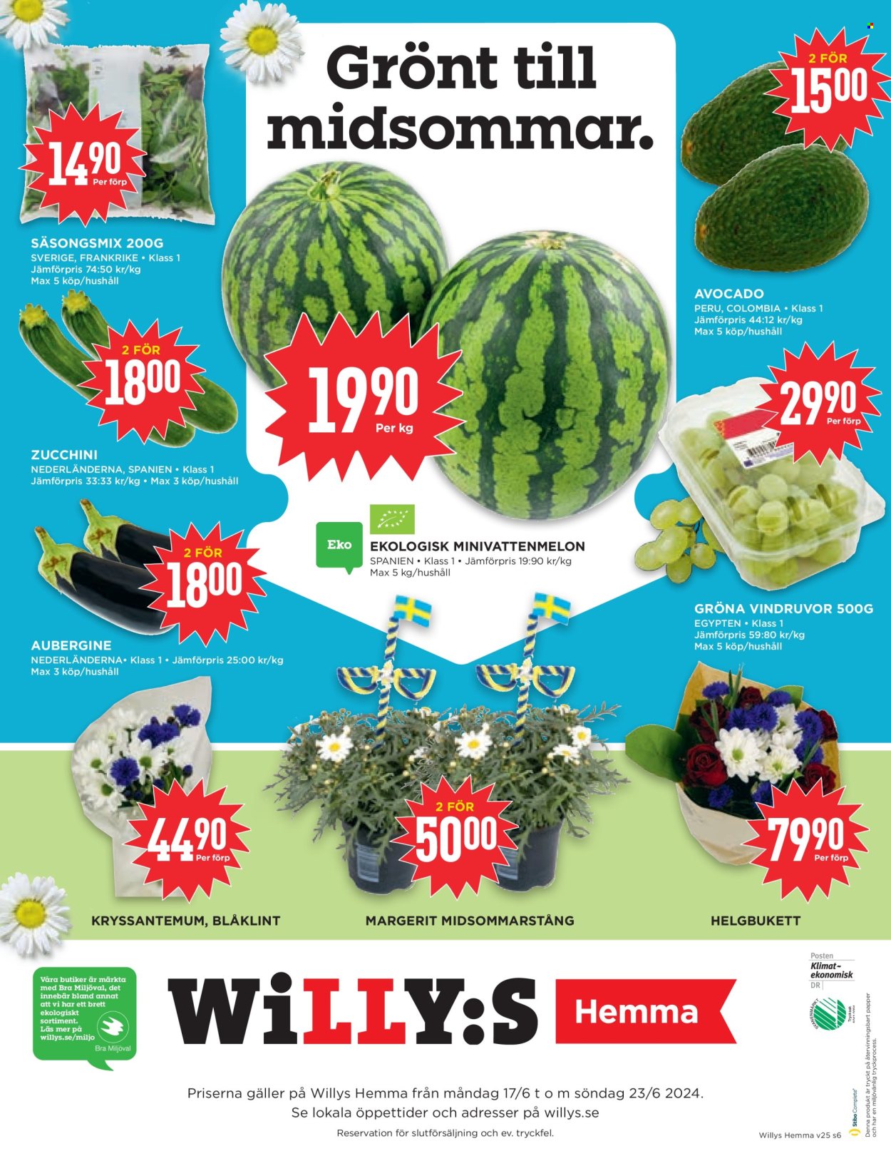 Willys reklamblad - 17/6 2024 - 23/6 2024. Sida 6
