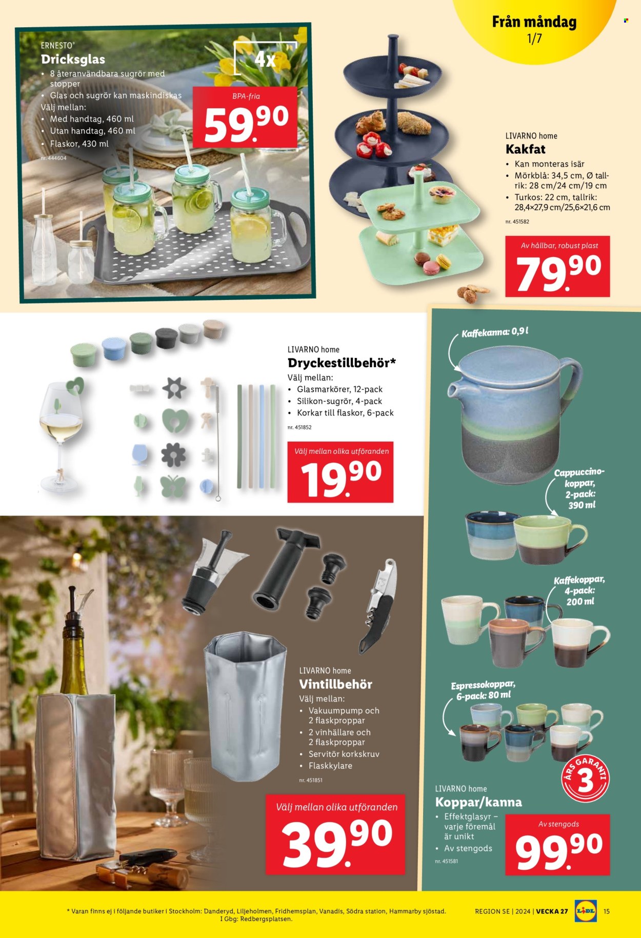 Lidl reklamblad - 1/7 2024 - 7/7 2024. Sida 19