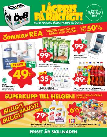 ÖoB reklamblad - 24/6 2024 - 30/6 2024.