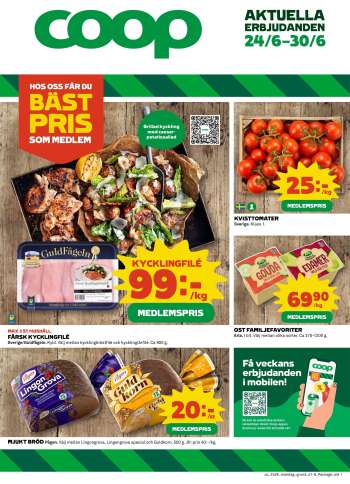 Coop reklamblad - 24/6 2024 - 30/6 2024.