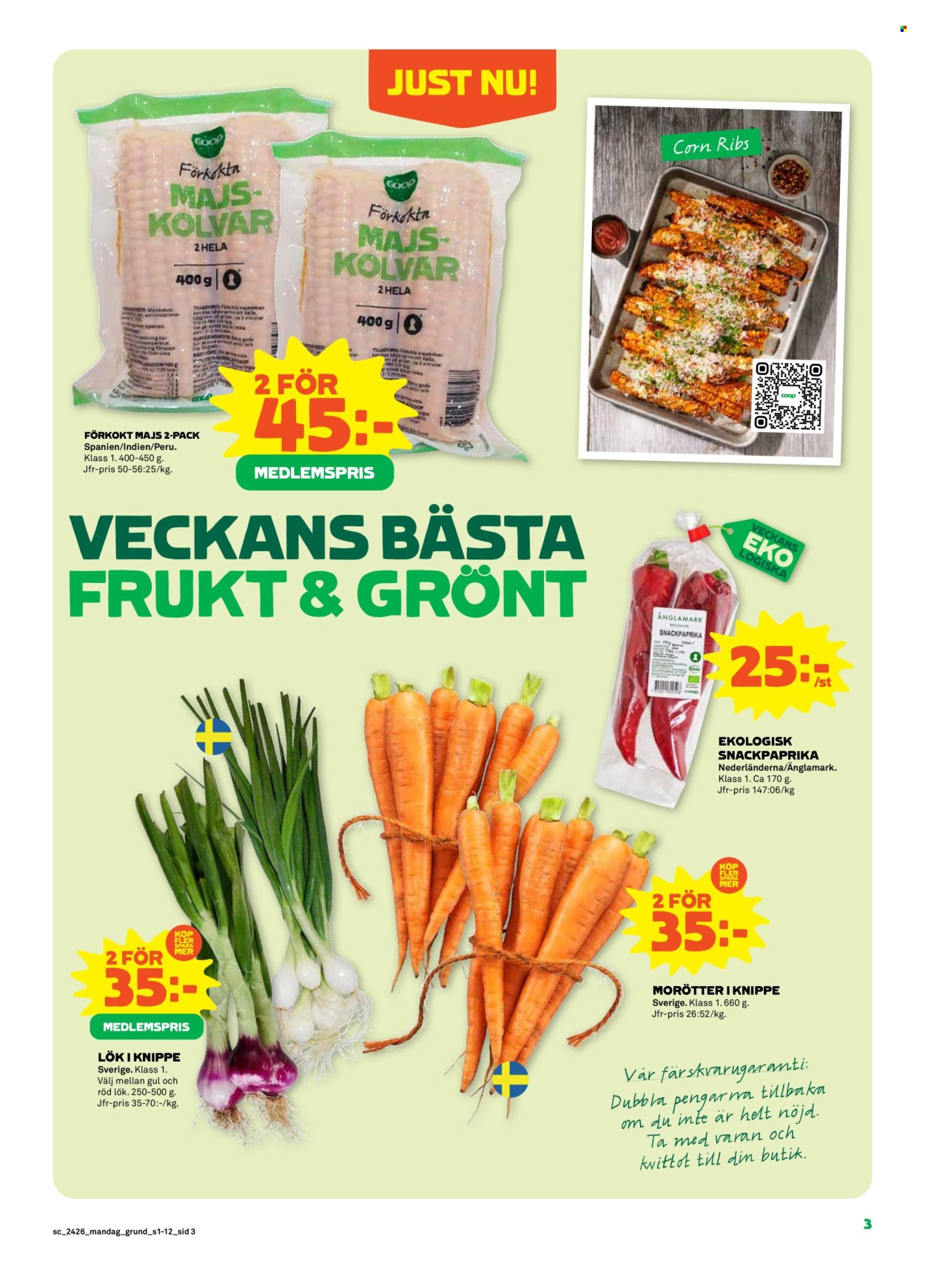 Stora Coop reklamblad - 24/6 2024 - 30/6 2024. Sida 3