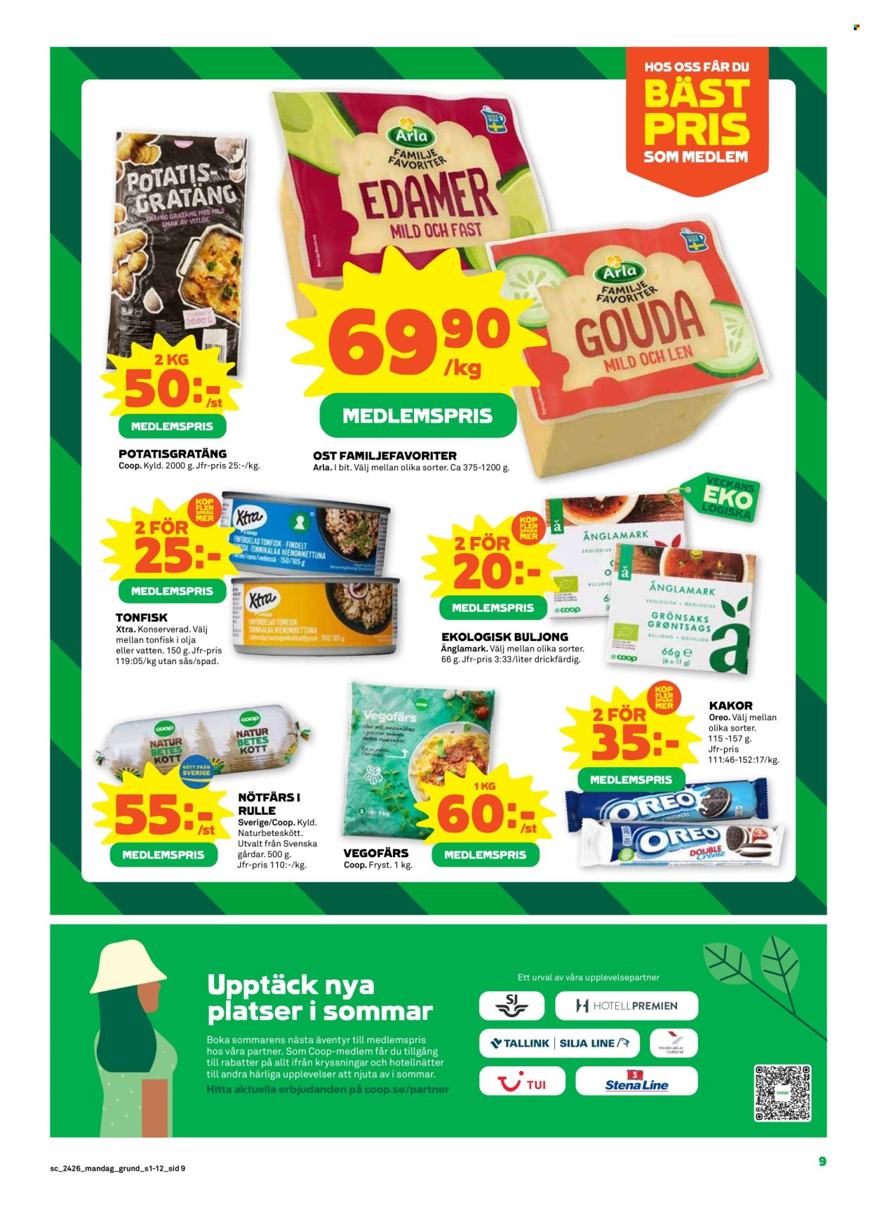Stora Coop reklamblad - 24/6 2024 - 30/6 2024. Sida 9