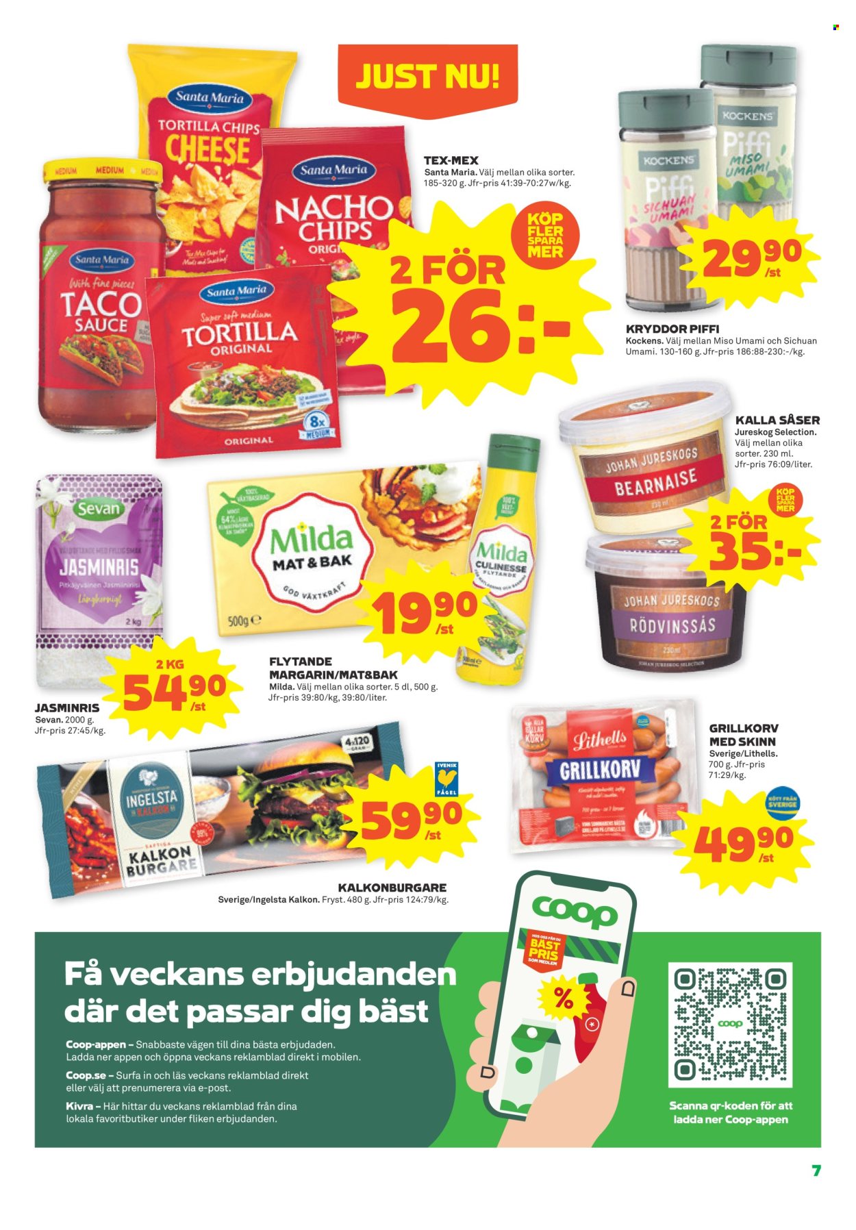 Coop reklamblad - 24/6 2024 - 30/6 2024. Sida 7