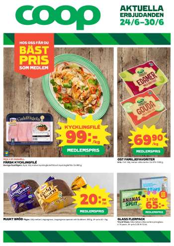 Coop reklamblad - 24/6 2024 - 30/6 2024.