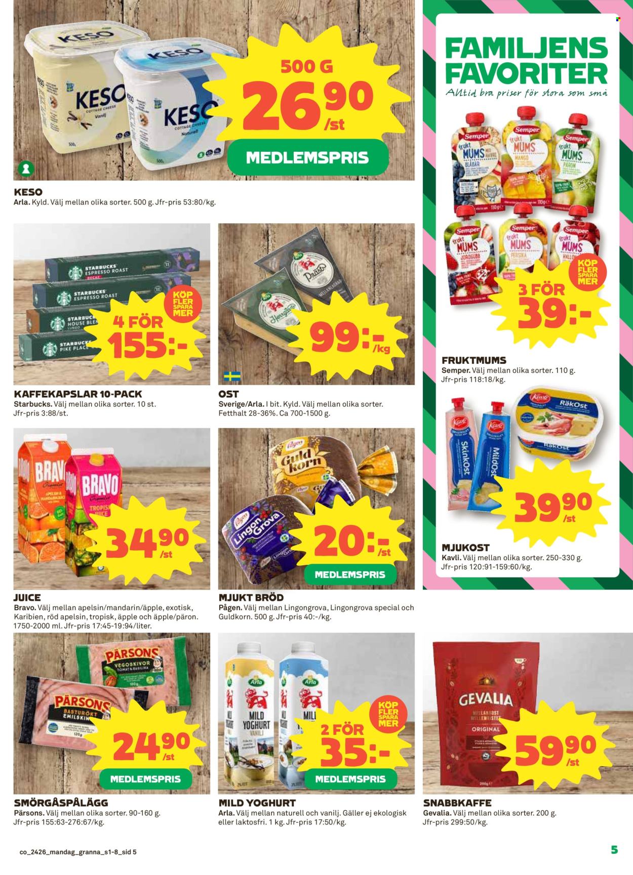 Coop reklamblad - 24/6 2024 - 30/6 2024. Sida 5
