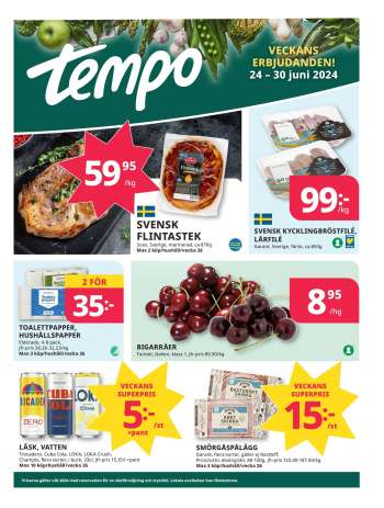Tempo reklamblad - 24/6 2024 - 30/6 2024.