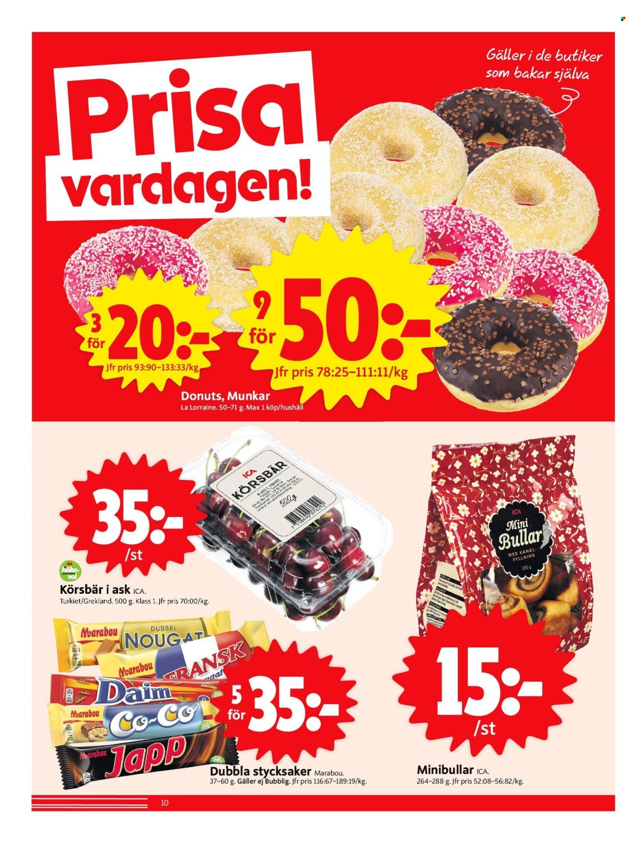ICA reklamblad - 24/6 2024 - 30/6 2024. Sida 10