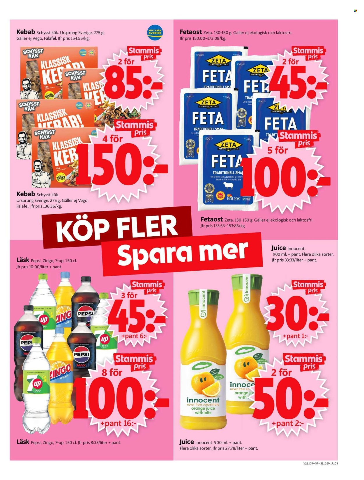 ICA reklamblad - 24/6 2024 - 30/6 2024. Sida 5