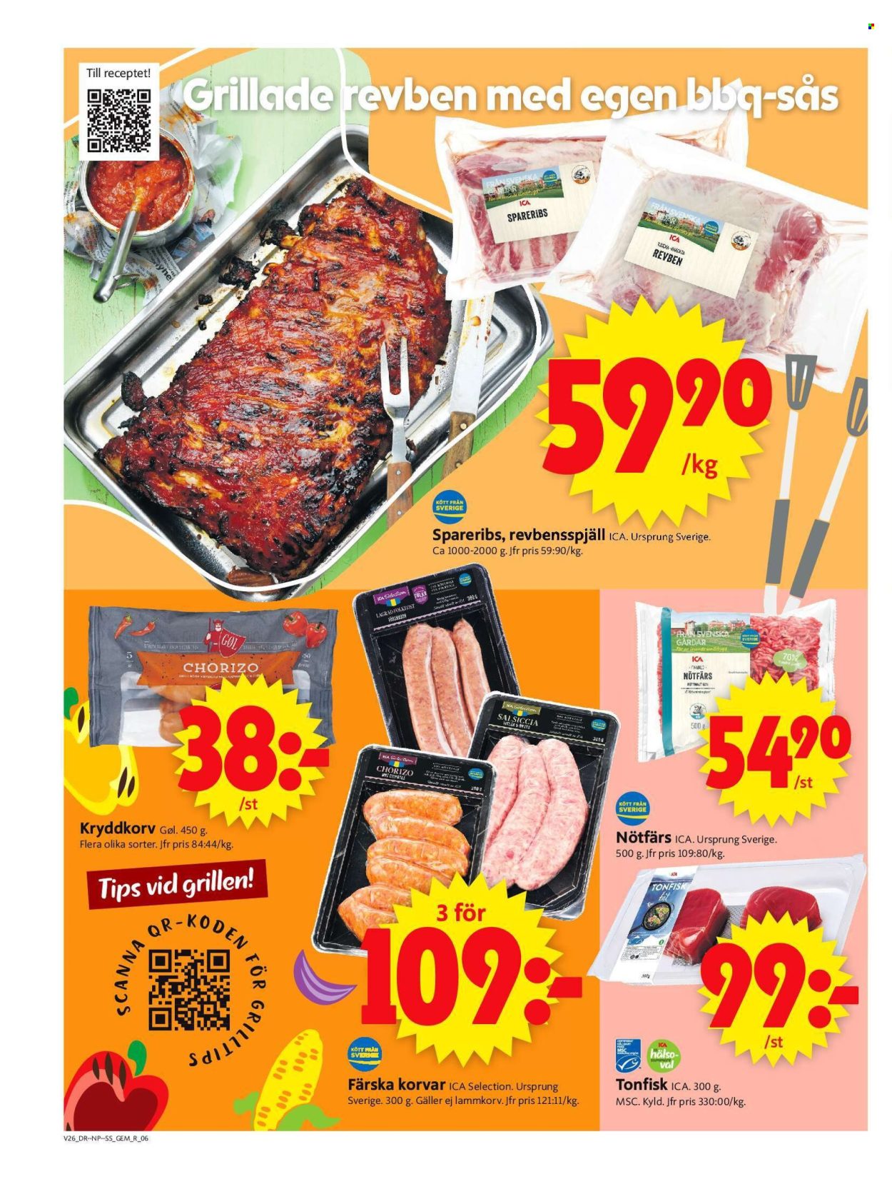 ICA reklamblad - 24/6 2024 - 30/6 2024. Sida 8