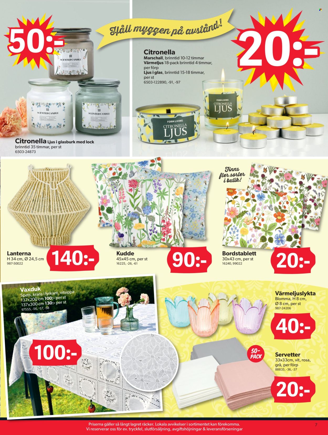 DollarStore reklamblad. Sida 7