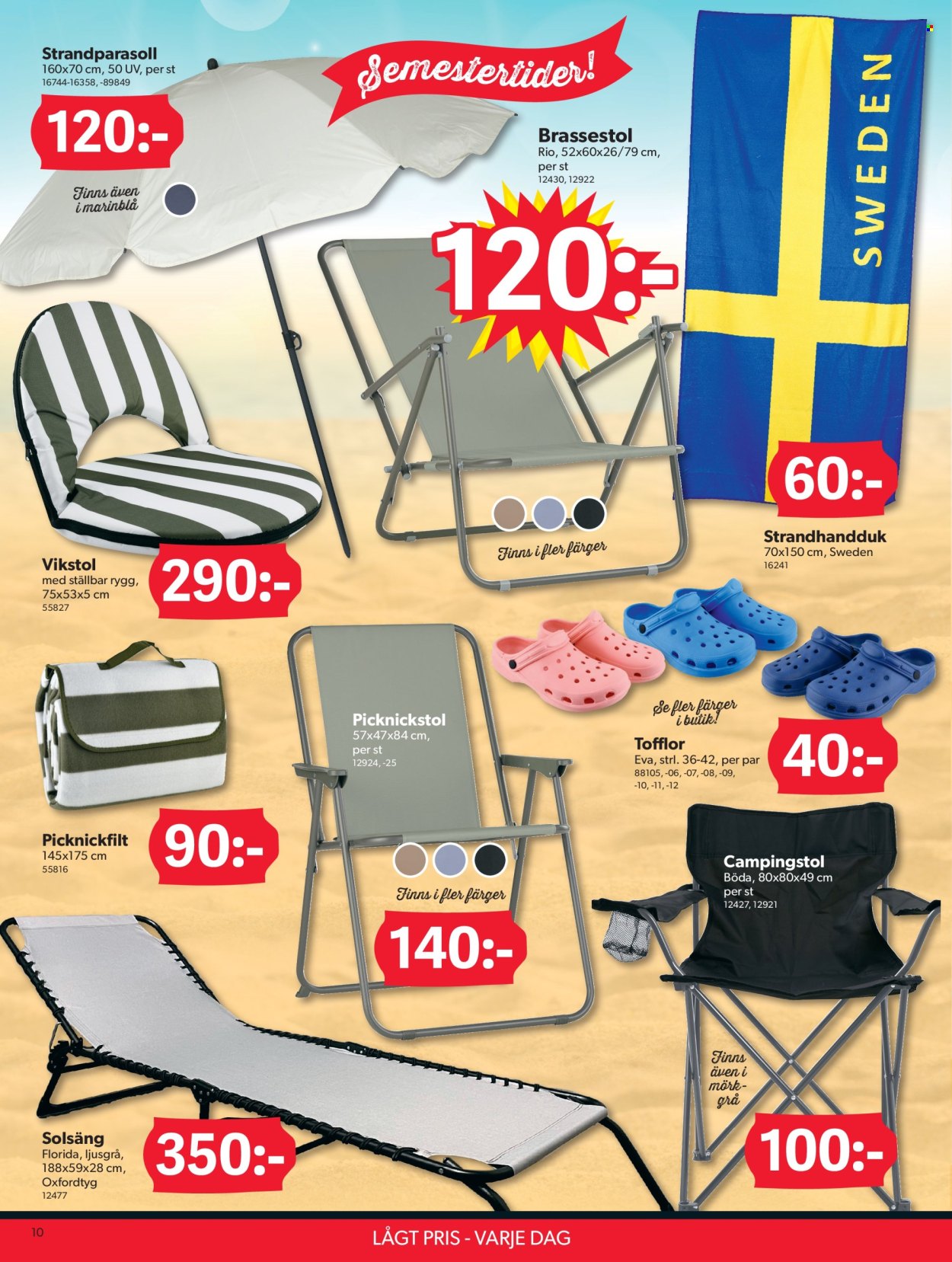 DollarStore reklamblad. Sida 10