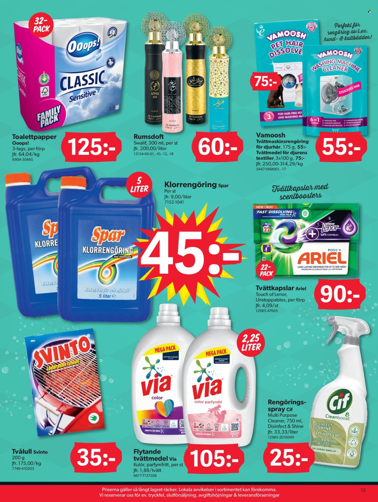 DollarStore reklamblad. Sida 15