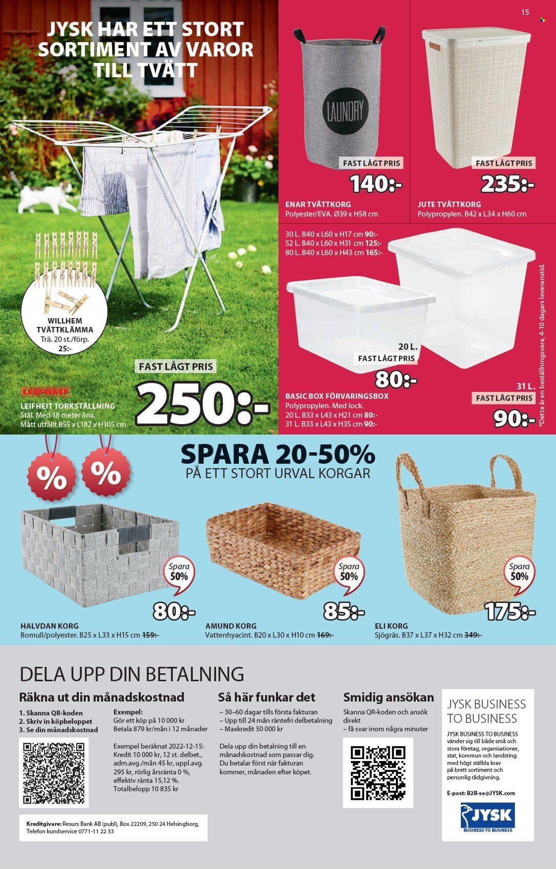 JYSK reklamblad - 24/6 2024 - 7/7 2024. Sida 16