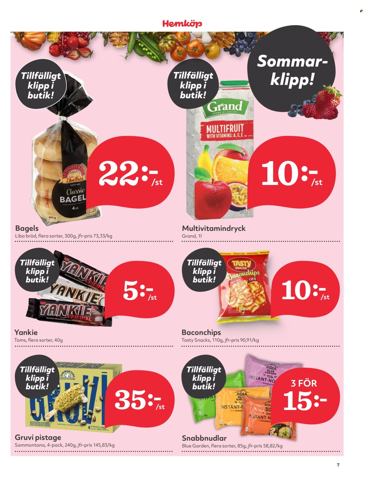 Hemköp reklamblad - 1/7 2024 - 7/7 2024. Sida 7