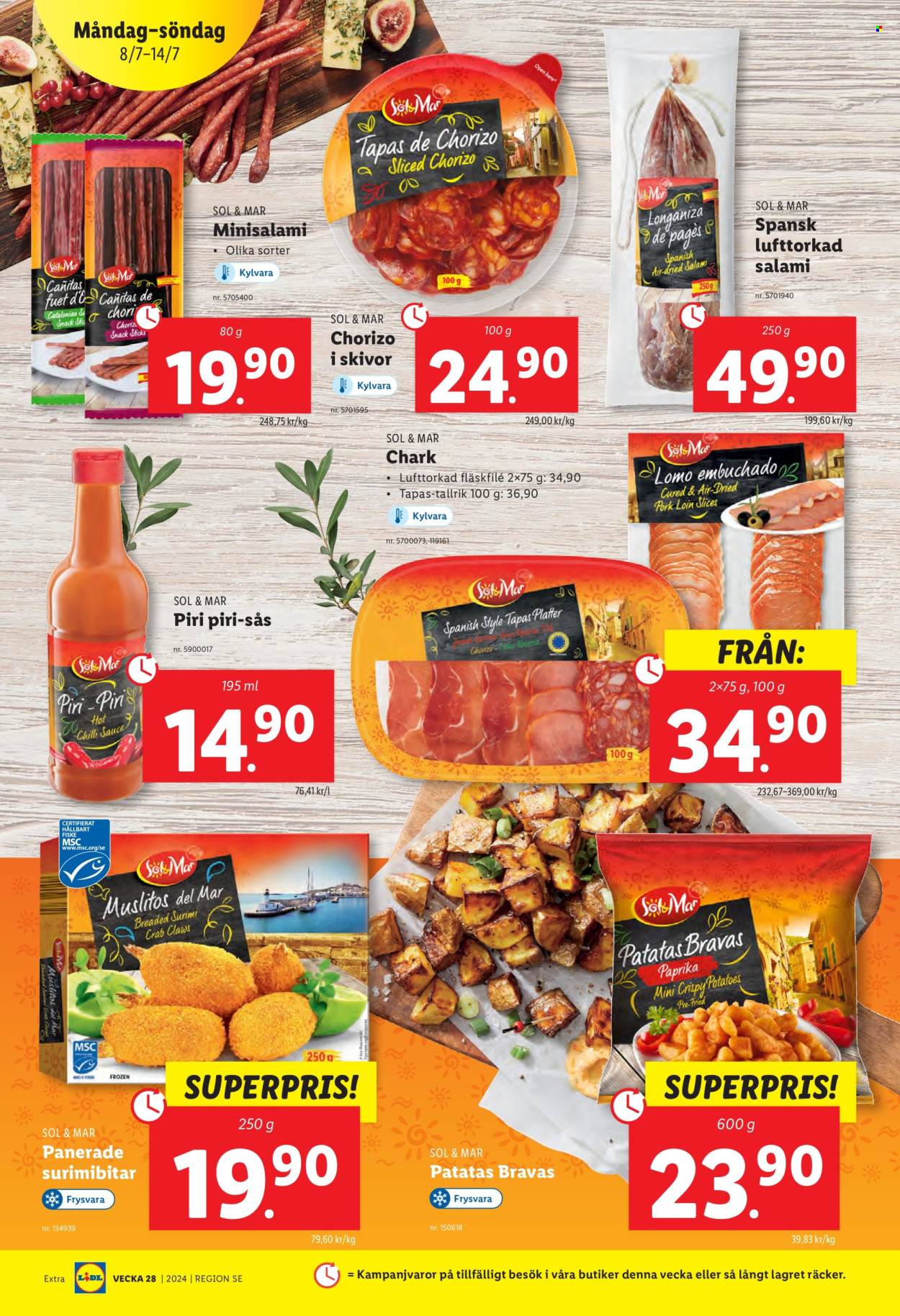 Lidl reklamblad - 8/7 2024 - 14/7 2024. Sida 14