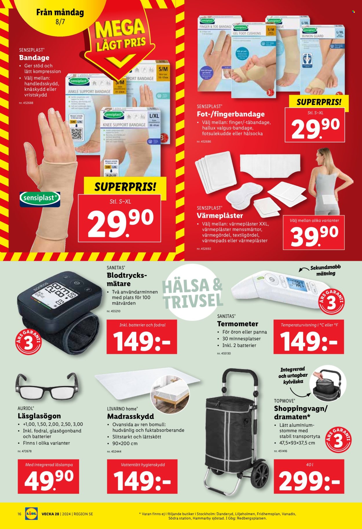 Lidl reklamblad - 8/7 2024 - 14/7 2024. Sida 21