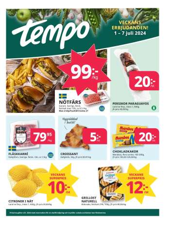 Tempo reklamblad - 1/7 2024 - 7/7 2024.