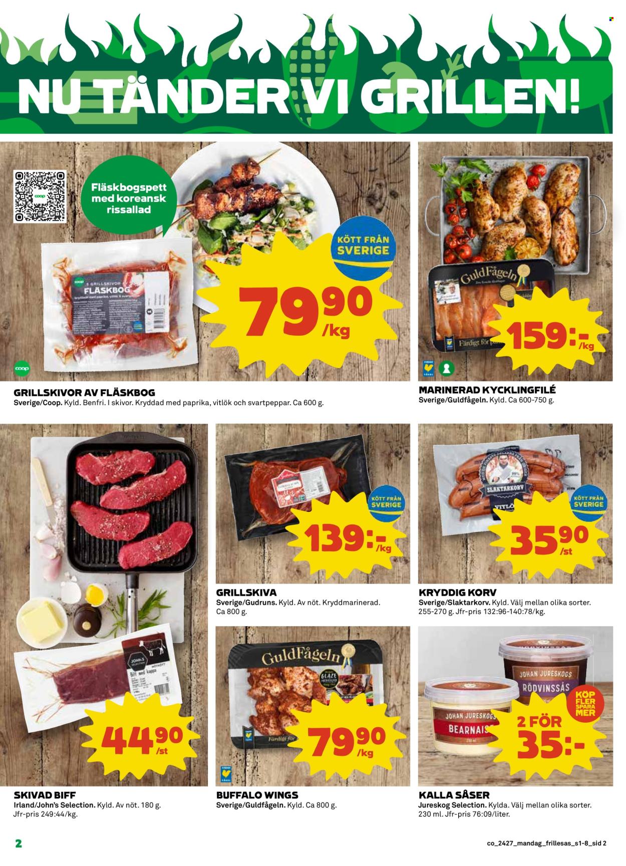 Coop Konsum reklamblad - 1/7 2024 - 7/7 2024. Sida 2